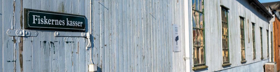 Det gamle bådeværft - træbygninger