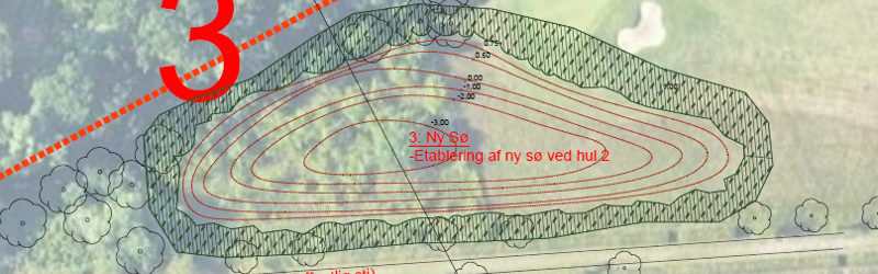 Ny sø ved Dragør Golfklub - illustration