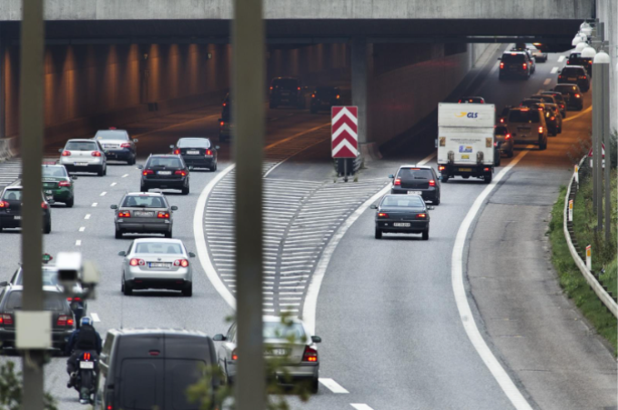 Tunnel på Amagermotorvejen
