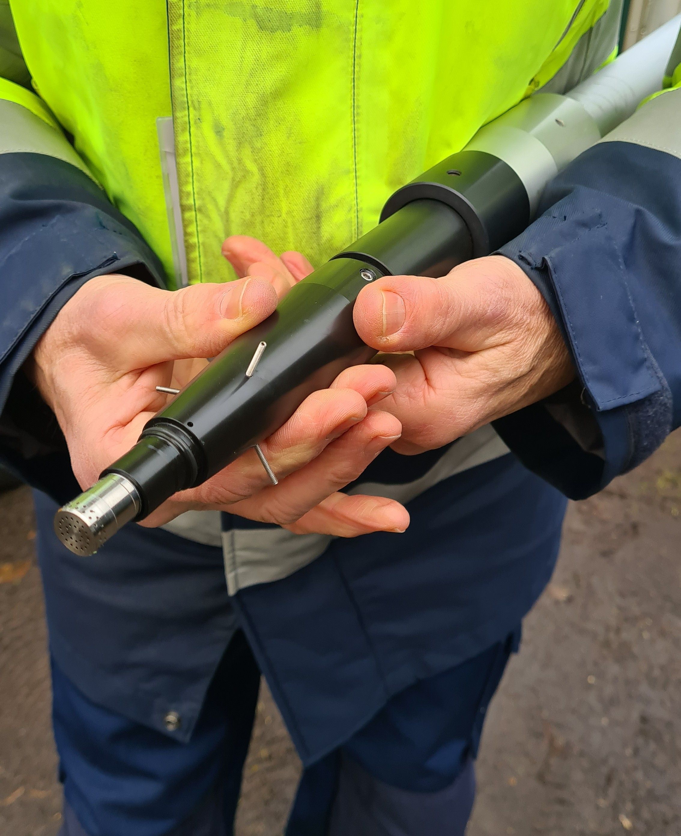 Støjmåler - set tæt på